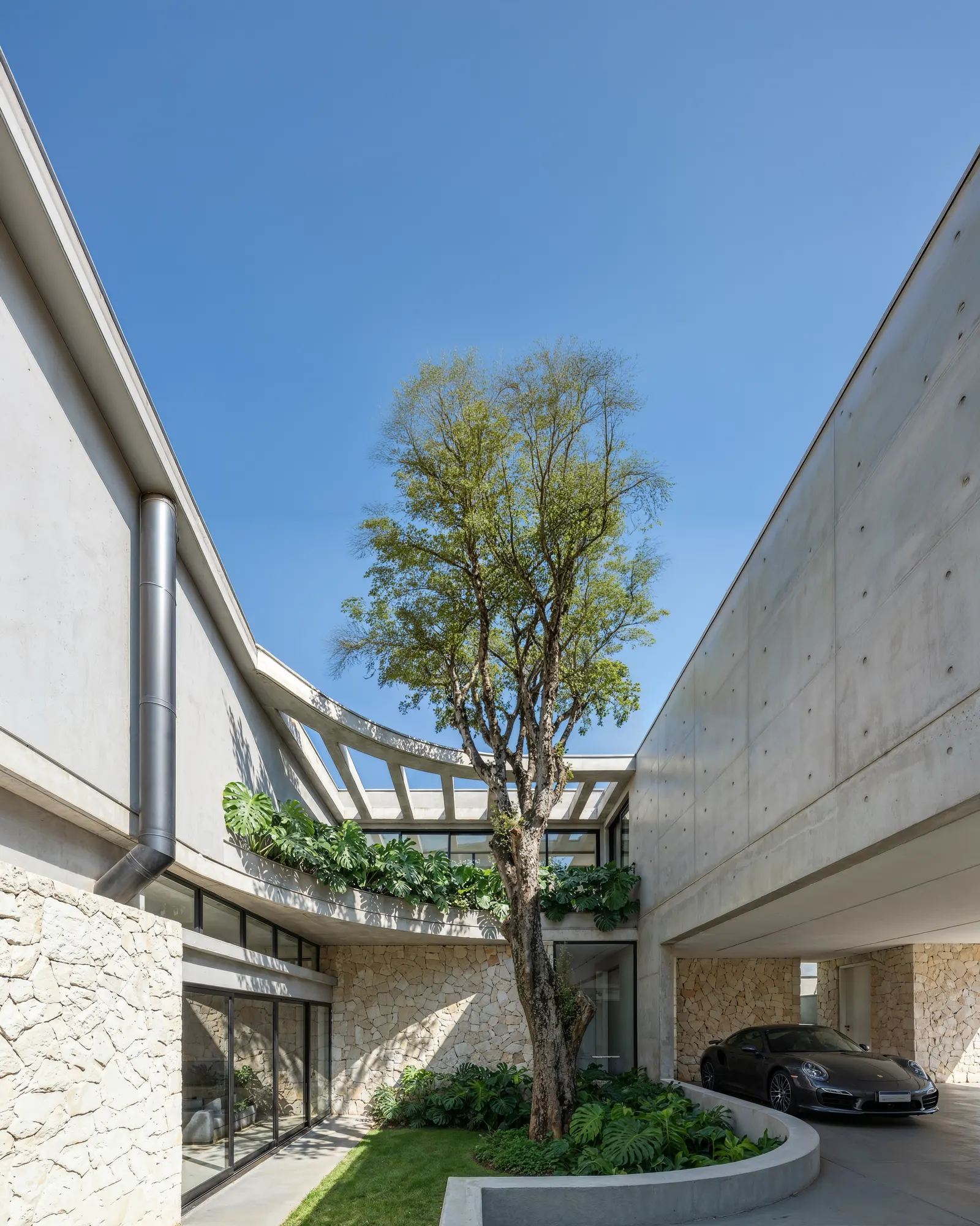 Casa Sumaúma — Arquitetura — Alphaville, Campo Largo, PR