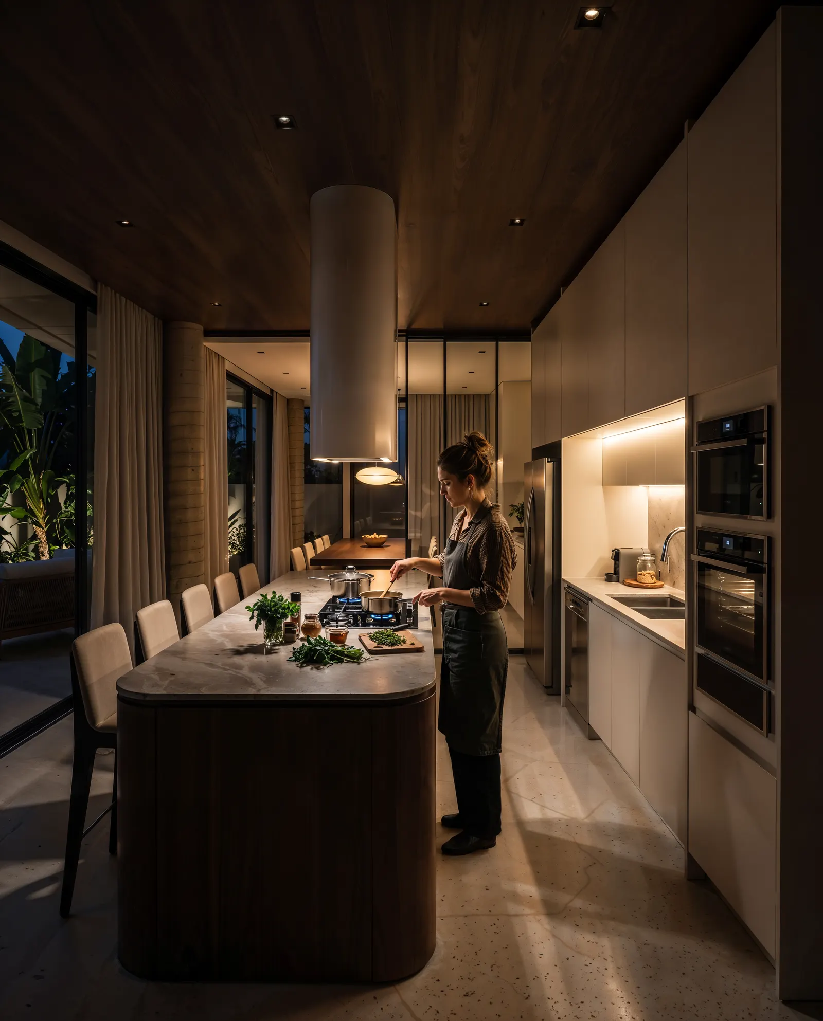 Casa Voluta — Interiores — Alphaville, Jundiaí, SP