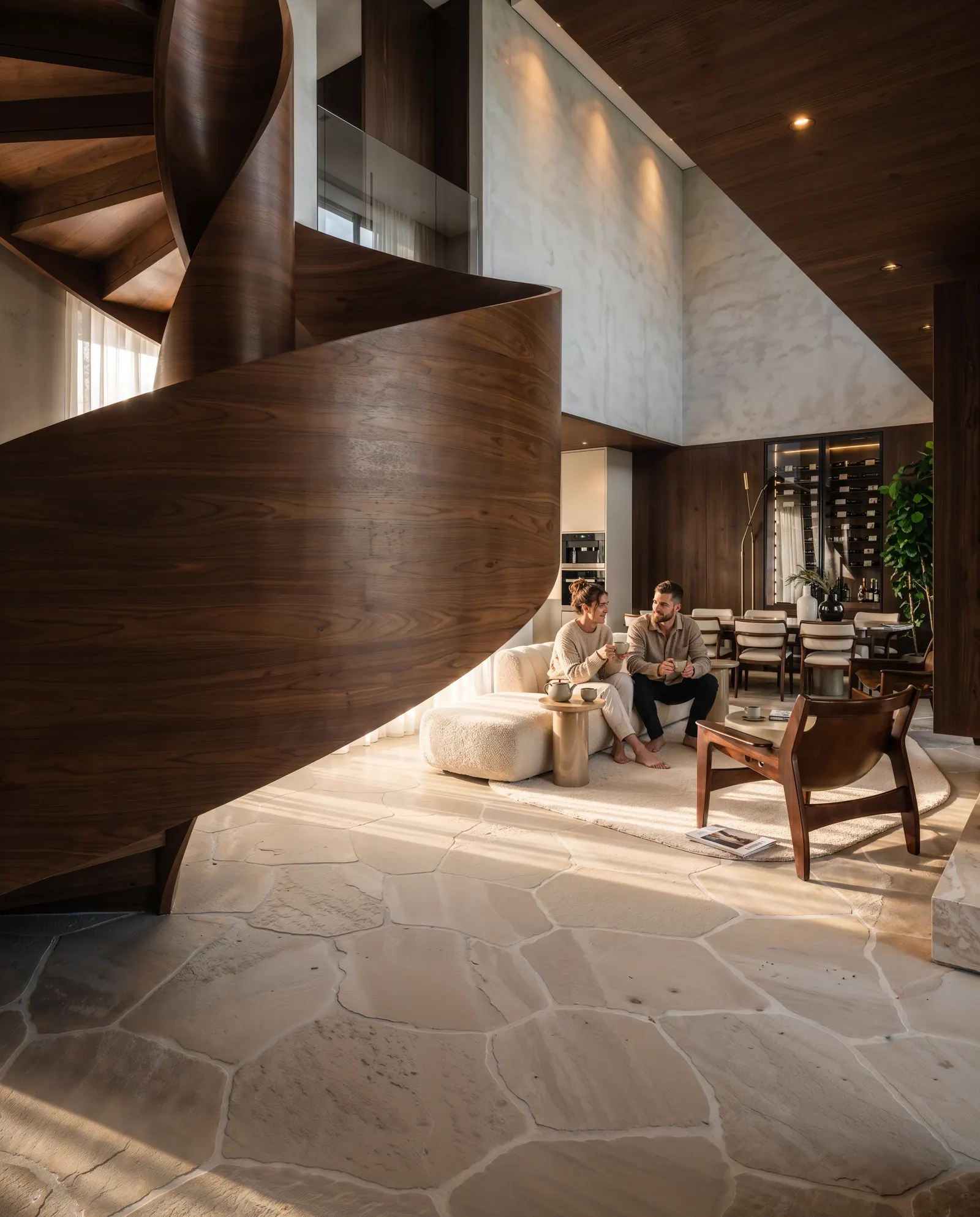 Casa Voluta — Interiores — Alphaville, Jundiaí, SP