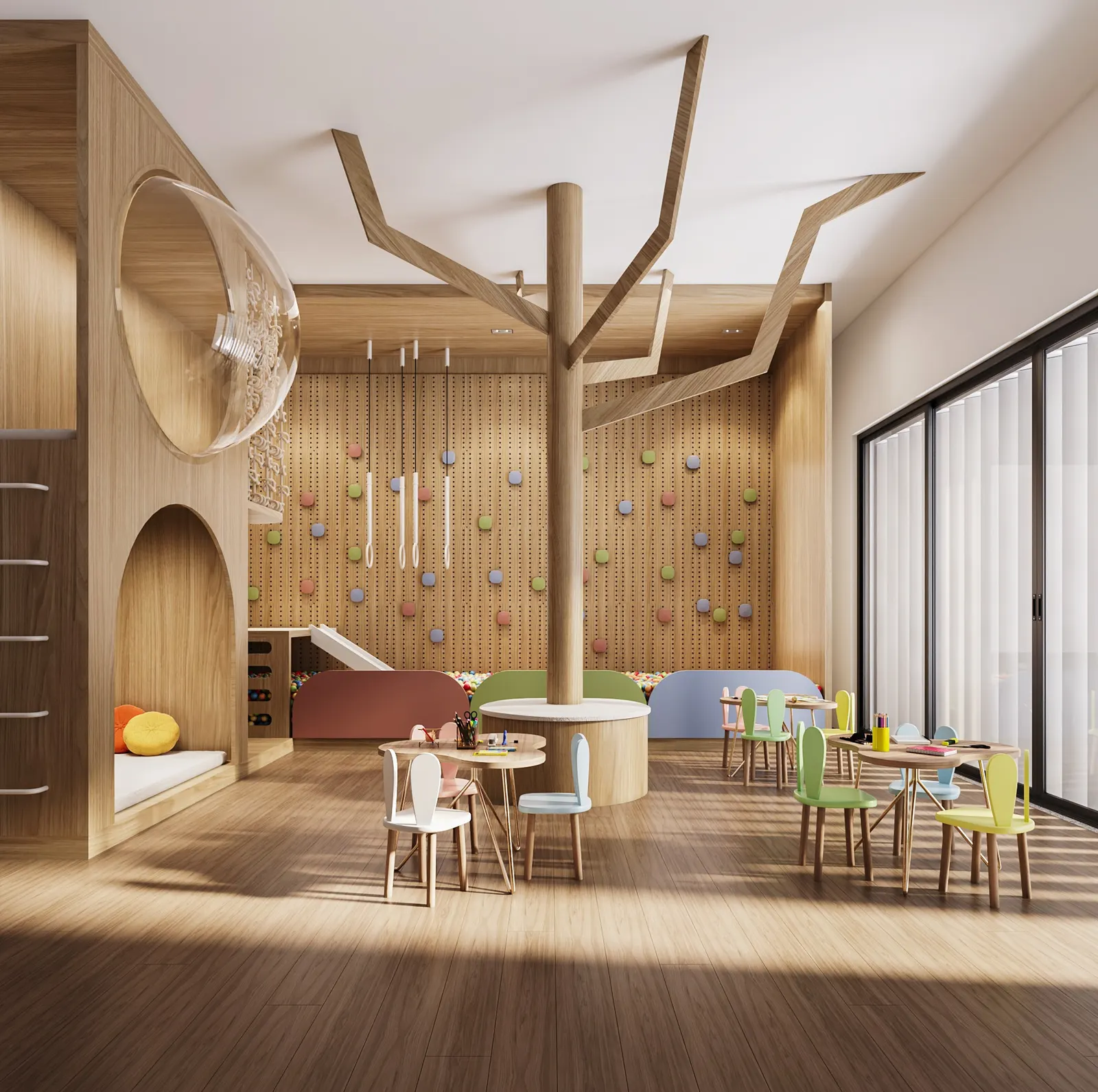 Vistta Curitiba — Áreas sociais · Interiores — Vistta Home Resort, Curitiba, PR