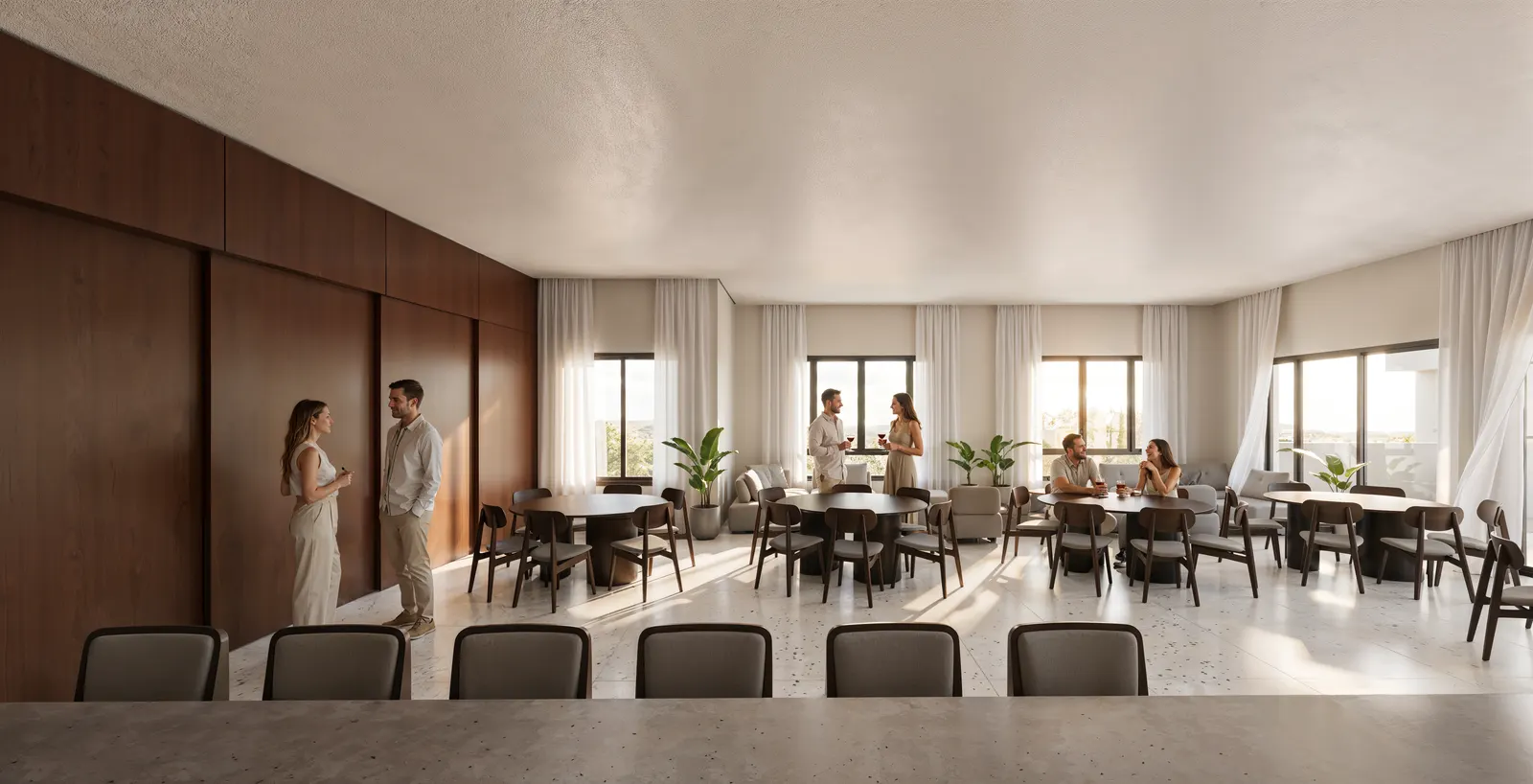 Vistta Curitiba — Áreas sociais · Interiores — Vistta Home Resort, Curitiba, PR