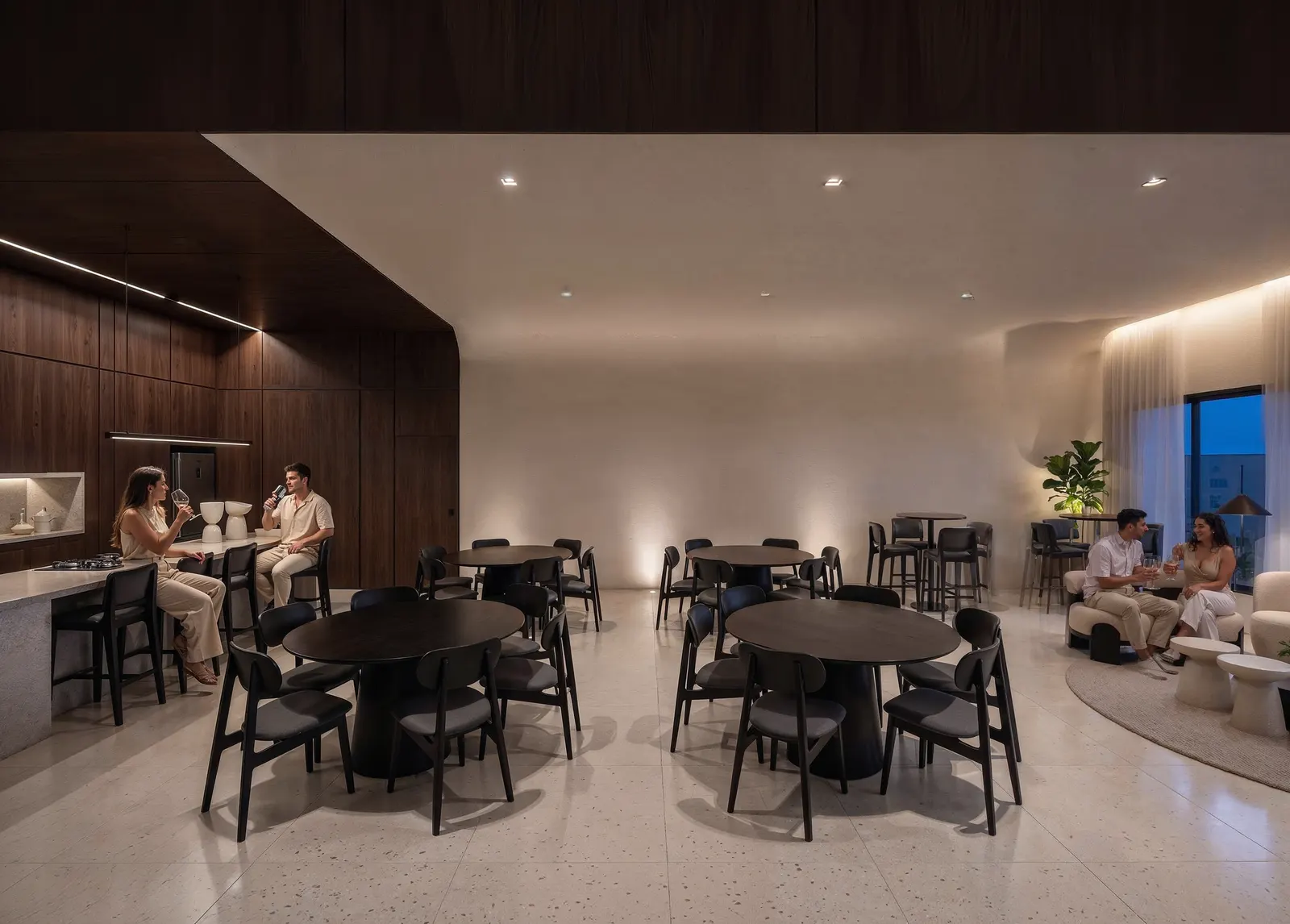 Vistta Curitiba — Áreas sociais · Interiores — Vistta Home Resort, Curitiba, PR